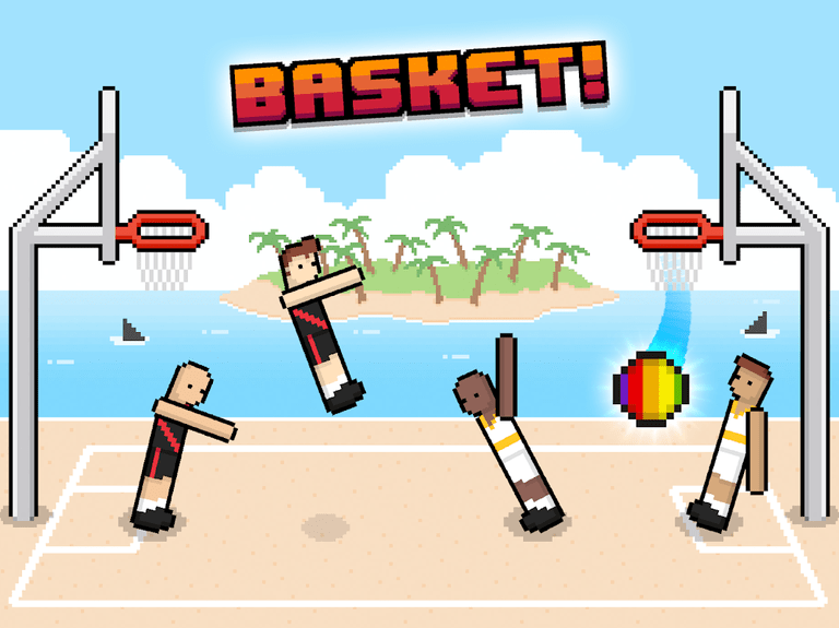 Basketball Random on GitHub： Play Retro Ragdoll Basketball Online