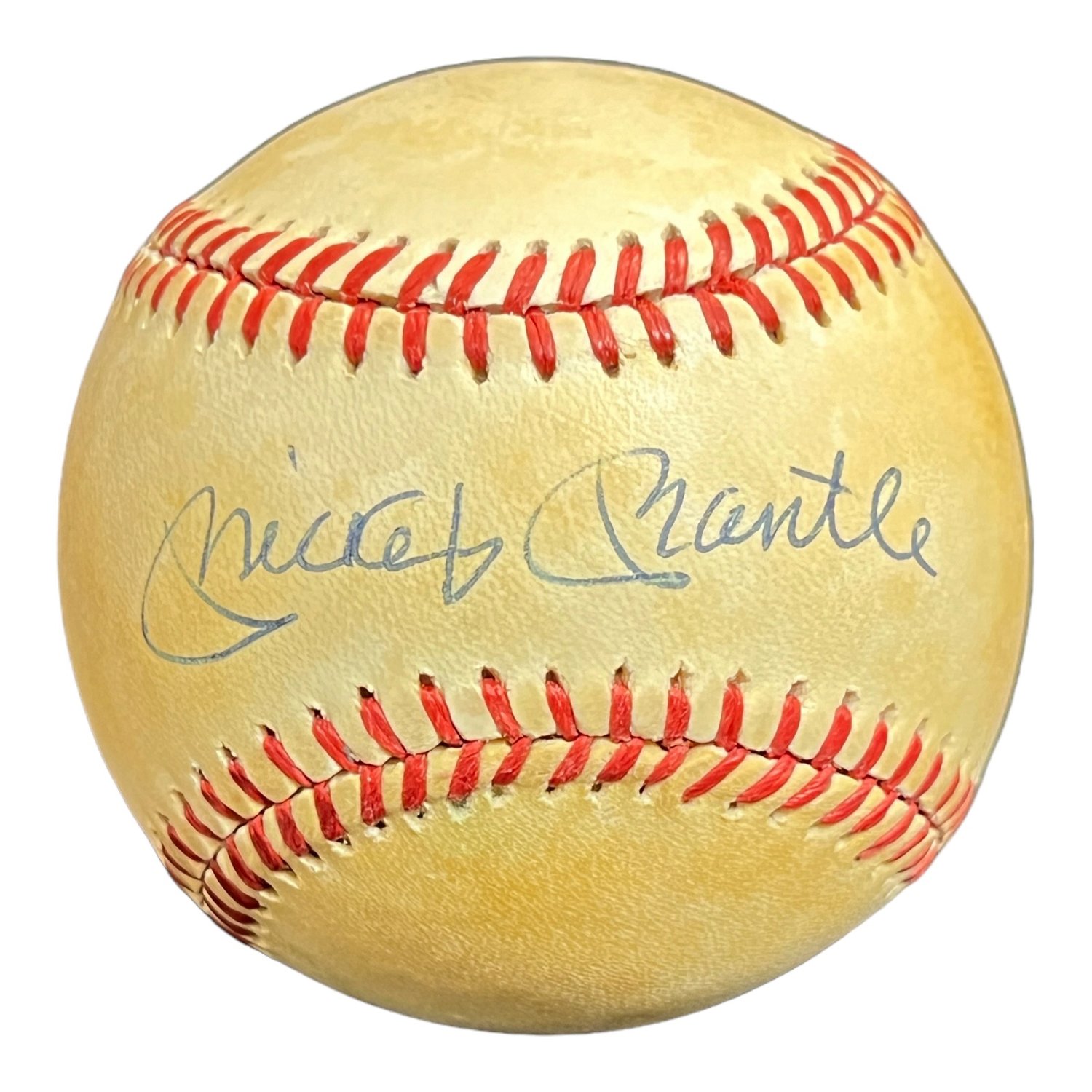 Authentic Mickey Mantle Signed Baseball - A Must-Have Memorabilia!