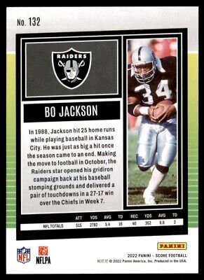 Score Big with a Bo Jackson Football Baseball Card